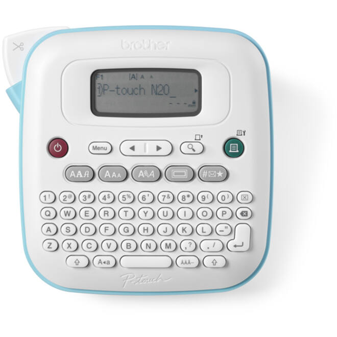 Labelprinter Brother P-touch Btag PT-N20 desktop qwerty 12mm wit