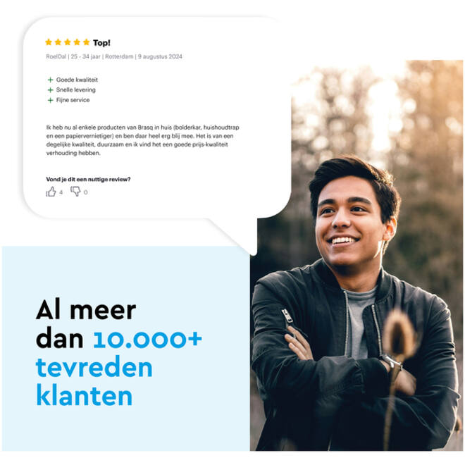 Verlengkabel BRASQ 30m oranje