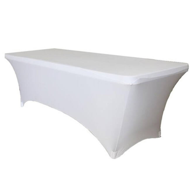 Tafelrok BRASQ 183x76x74cm wit