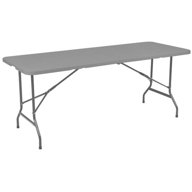 Vouwtafel BRASQ 180x70x74cm FT180 grijs