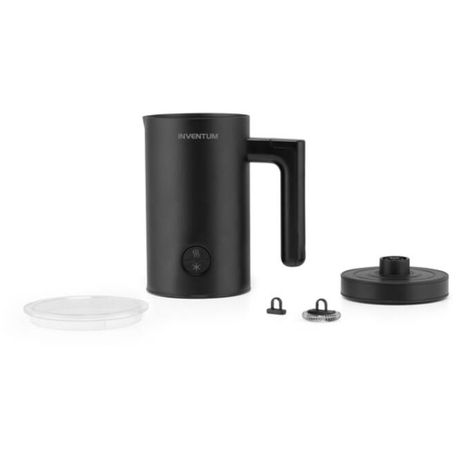 Melkopschuimer Inventum 150/300 ml zwart