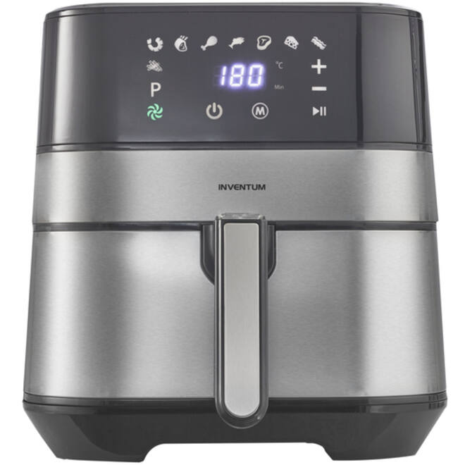 Airfryer Inventum 5 liter zwart/RVS
