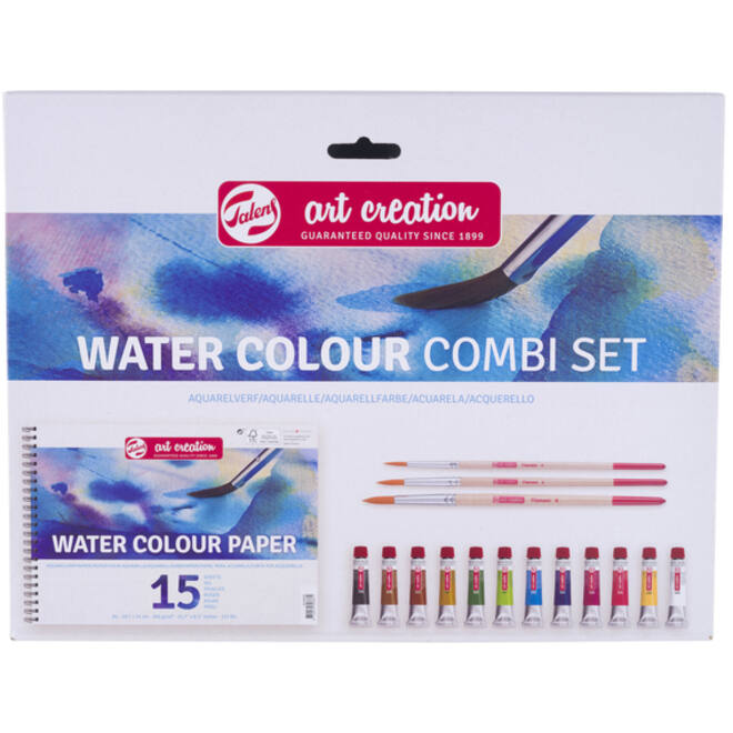 Schilderset Talens Art Creation aquarel à 16-delig blauw