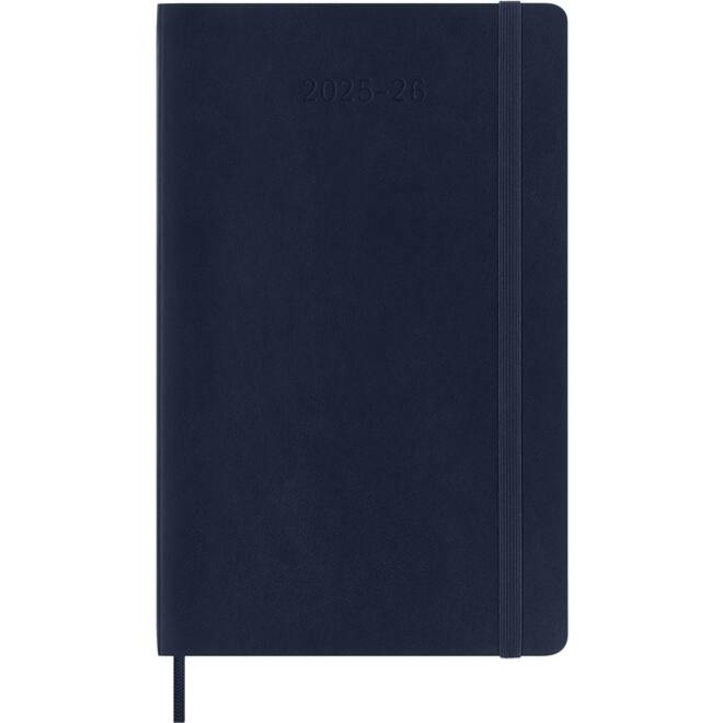 Agenda 2025/2026 Moleskine 18M Planner Weekly 7dagen/1pagina large sc sapphire blue