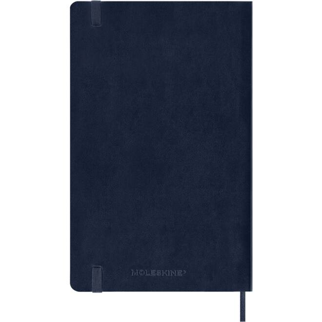Agenda 2026 Moleskine 12M Planner Weekly 7dagen/1pagina large sc sapphire blue