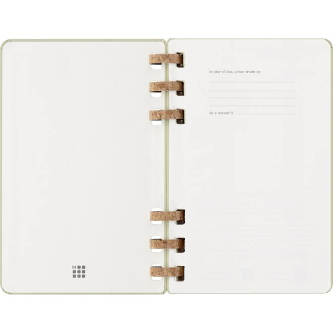 Agenda 2025/2026 Moleskine 12M Academic Weekly 7d/1p Myrtle large kiwi