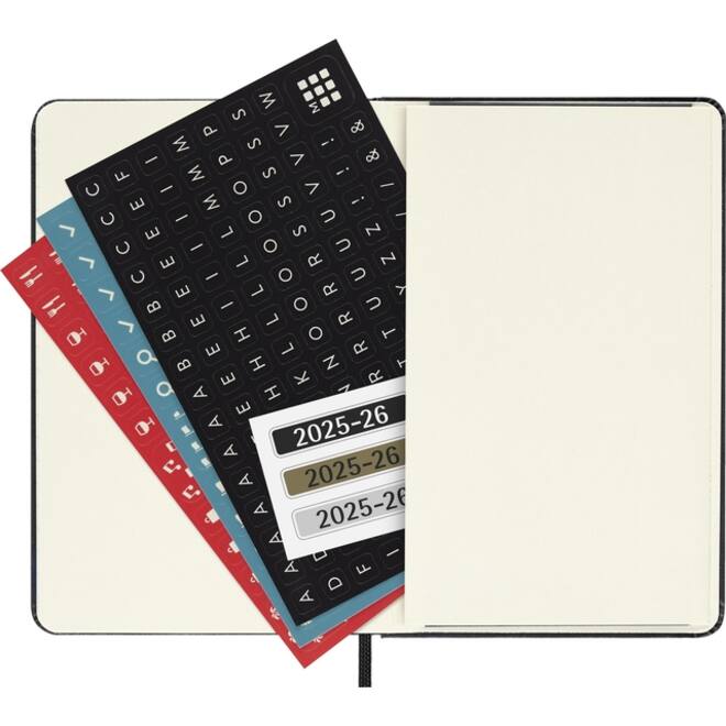 Agenda 2025/2026 Moleskine 18M Planner Weekly 7dagen/1pagina pocket hc black