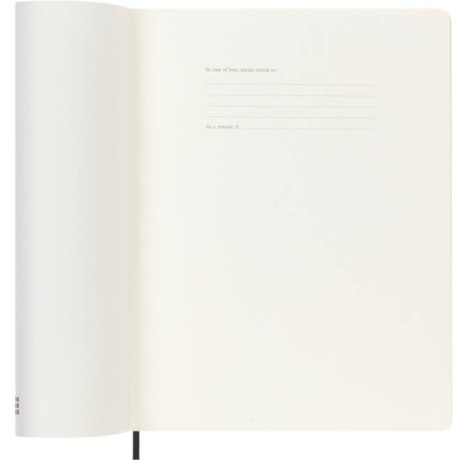 Agenda 2026 Moleskine 12M Planner Weekly 7dagen/1pagina XL sc black