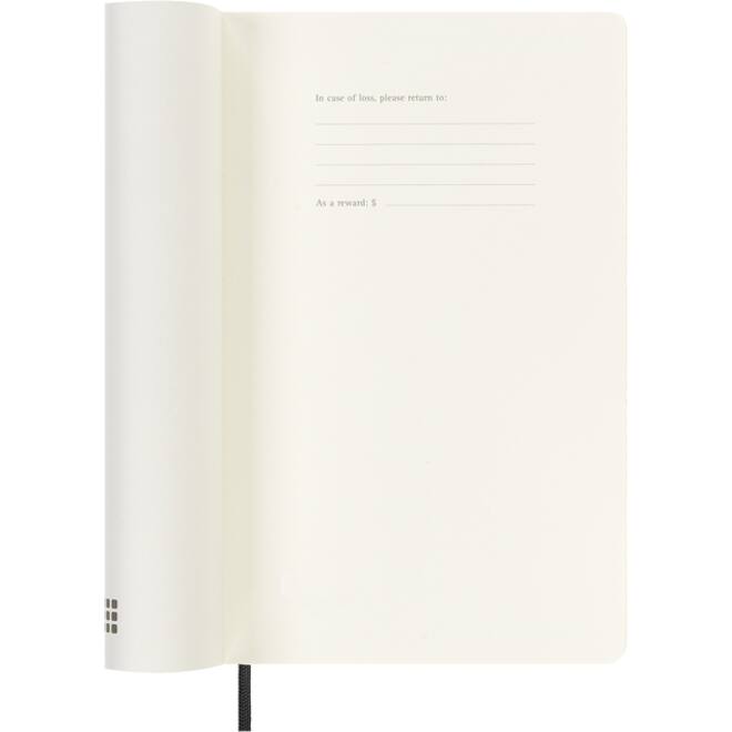 Agenda 2025/2026 Moleskine 18M Planner Weekly 7dagen/1pagina large sc black