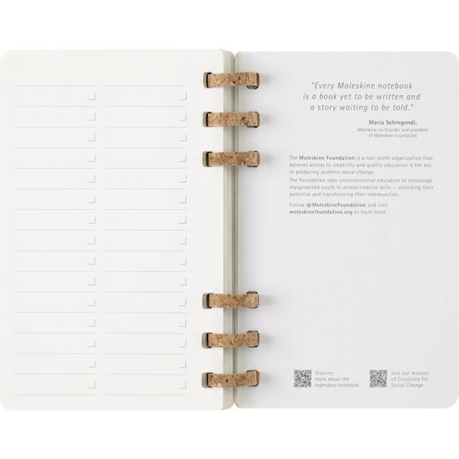 Agenda 2025/2026 Moleskine 12M Academic Weekly 7dagen/1pagina Myrtle large sc black