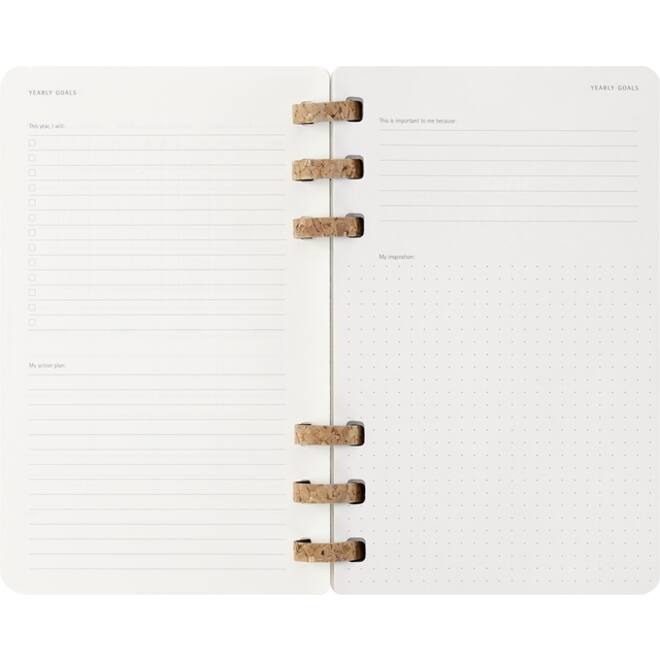 Agenda 2025/2026 Moleskine 12M Academic Weekly 7dagen/1pagina Myrtle large sc black