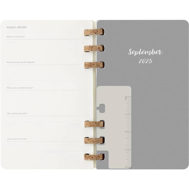 Agenda 2025/2026 Moleskine 12M Academic Weekly 7dagen/1pagina Myrtle large sc black