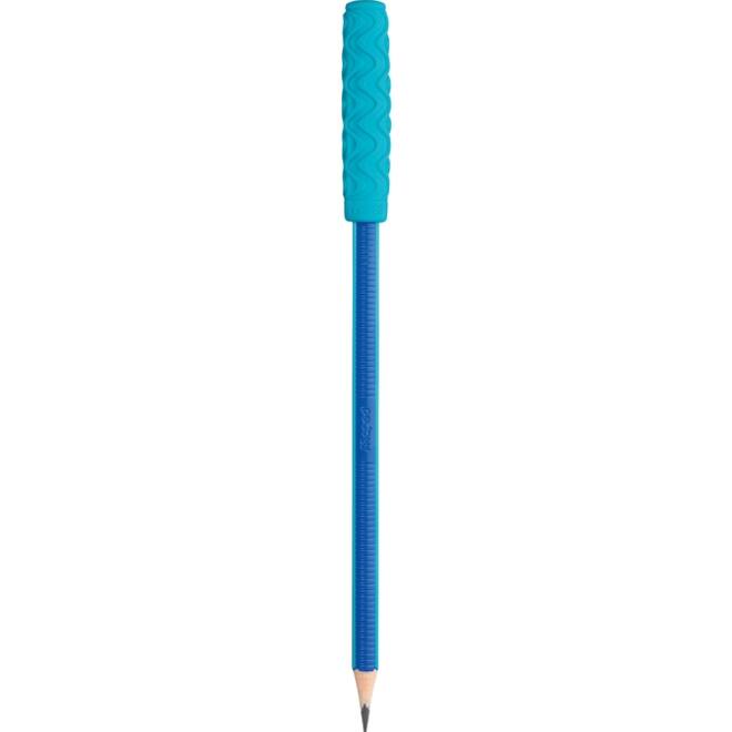 Grafietpotlood Maped Kidy Learn Concentration met kauwtopper set à 2 stuks blauw