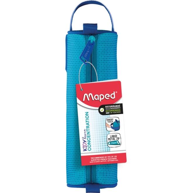 Etui Maped Kidy Learn Concentration rond blauw