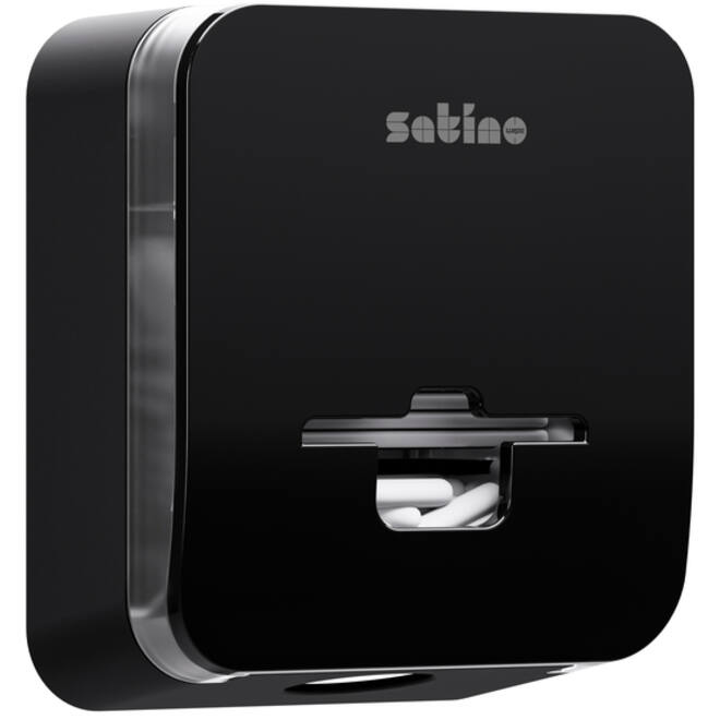 Dameshygiënedispenser Satino FC1 Hyginity FemCare zwart 333443