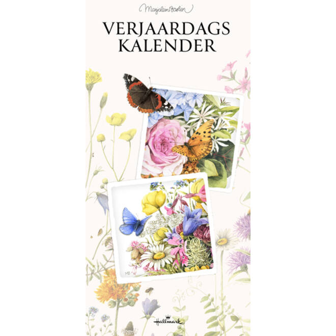Verjaardagskalender lang Marjolein Bastin 14x34cm
