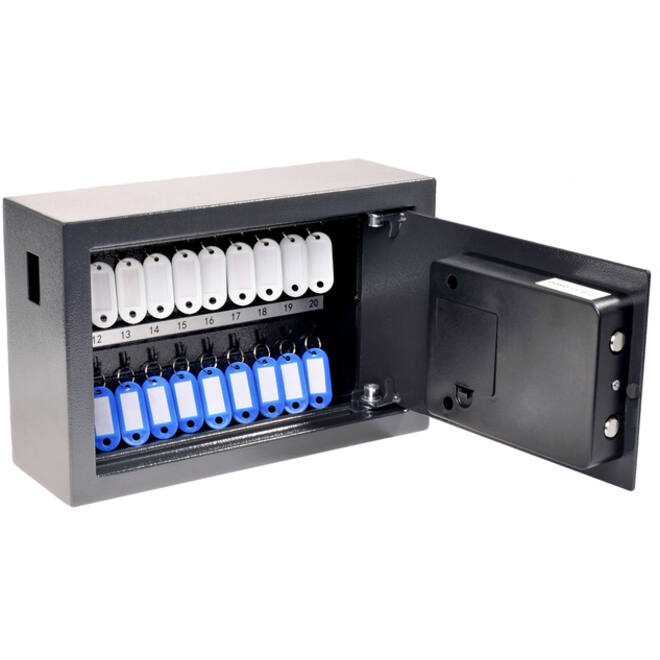 Sleutelkast Pavo High security advanced 20 haken 200x310x100mm