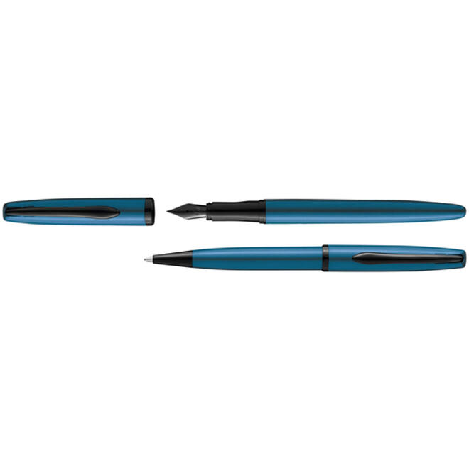 Schrijfset Pelikan Jazz Noble Elegance K36+P36 medium aquamarine