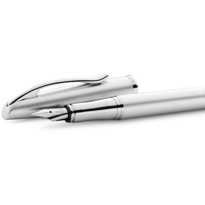 Schrijfset Pelikan Jazz Noble Elegance K36+P36 medium silver
