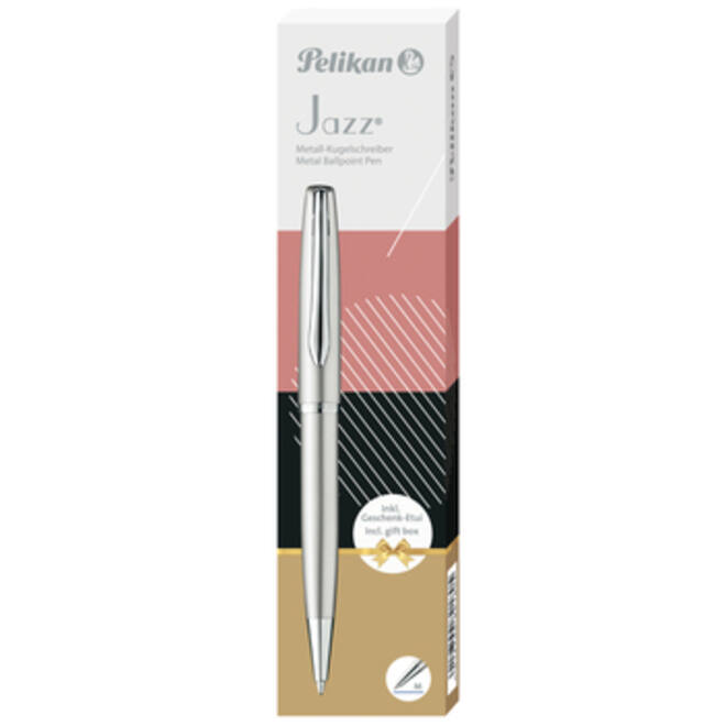 Balpen Pelikan Jazz Noble Elegance K36 medium silver
