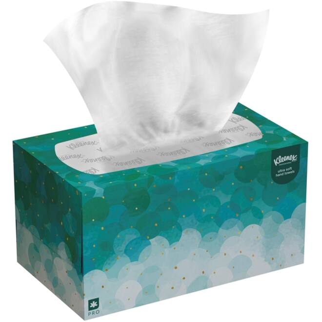 Handdoek Kleenex Ultra Pop-up Box 1-laags 226x254mm 70 vel wit 6088