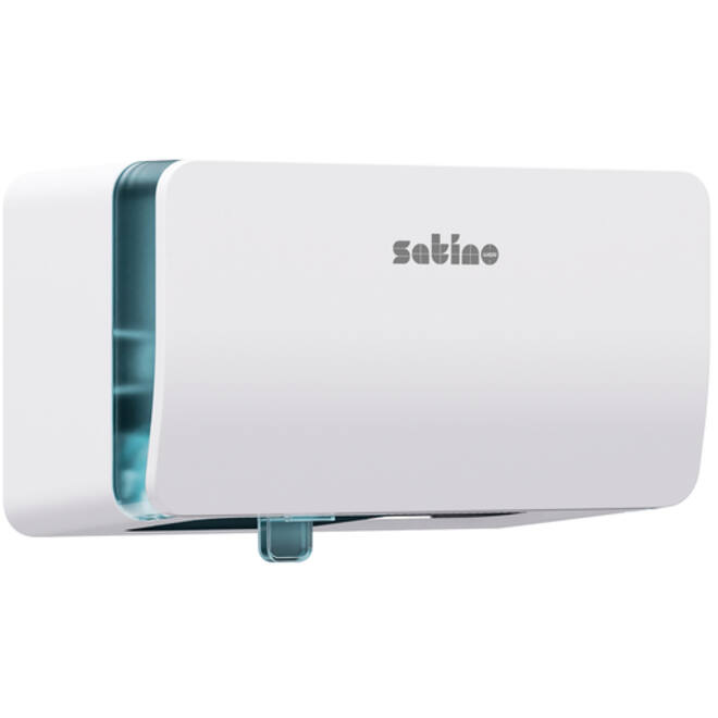 Toiletpapierdispenser Satino MT1 Hyginity duo wit 333426