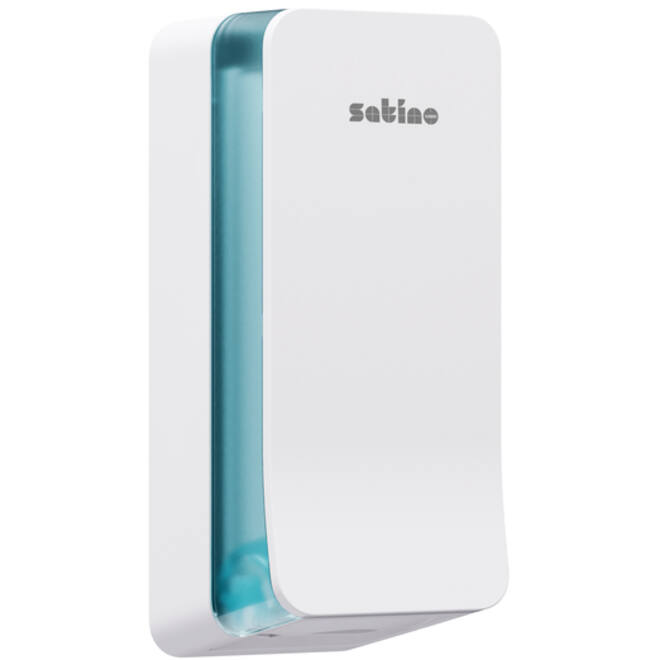 Toiletpapierdispenser Satino BT1 Hyginity gevouwen wit 333424