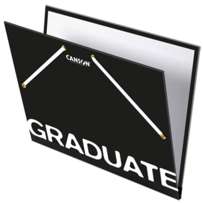 Tekenmap Canson Graduate elastieksluiting 260x330mm zwart