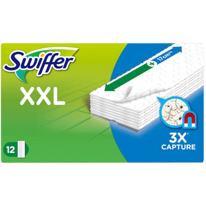 Vloerwisdoekjes Swiffer navulling XXL droge doekjes 12 stuks