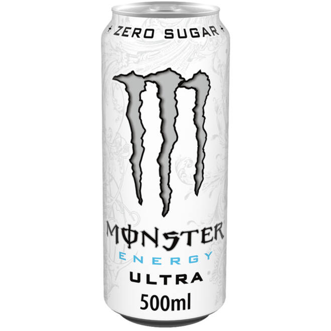 Energiedrank Monster ultra suikervrij blik 500ml