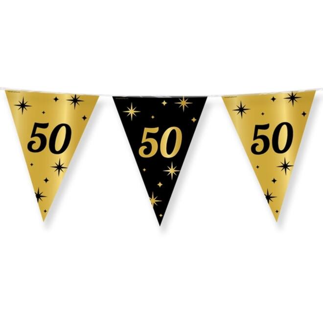 Classy Party flags foil 50