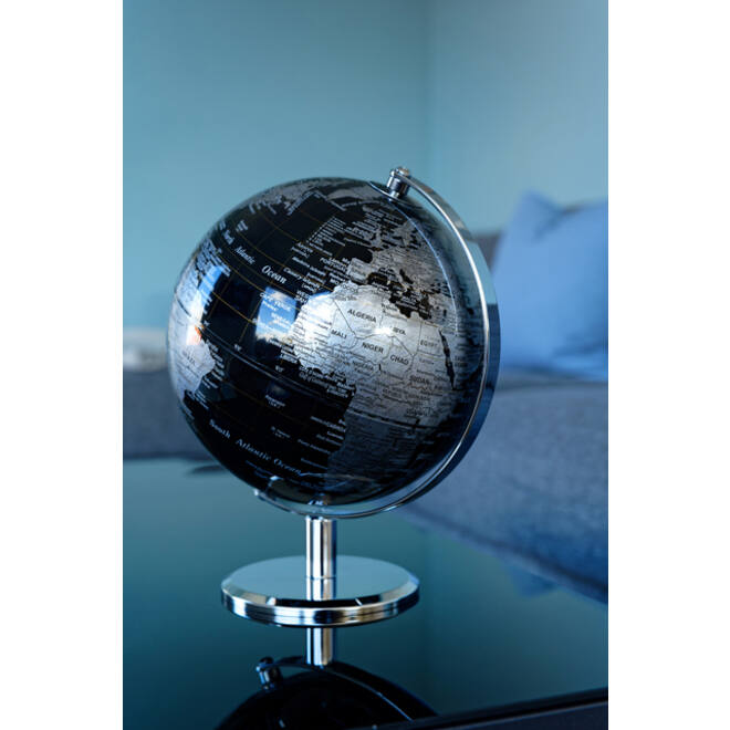 Globe Troika 20cm zwart-zilver