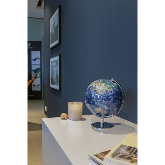 Globe Troika 20cm blauw-groen