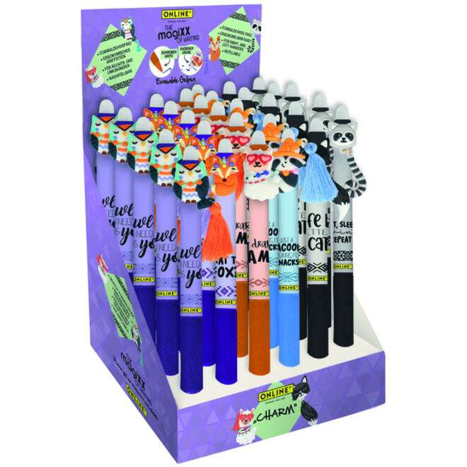 Gelschrijver Online Magixx Fun Charm 0.7mm assorti