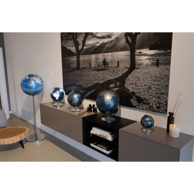 Globe Troika 13cm blauw-groen