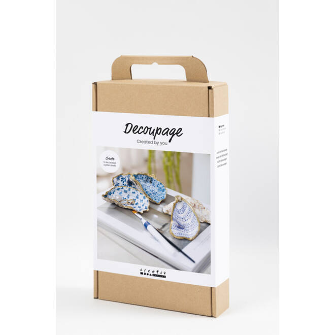 Hobbyset Creativ Company decoupage oesterschelpen