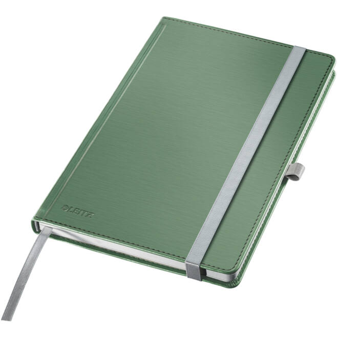 Notitieboek Leitz Style A5 lijn 160 pagina's 100gr groen