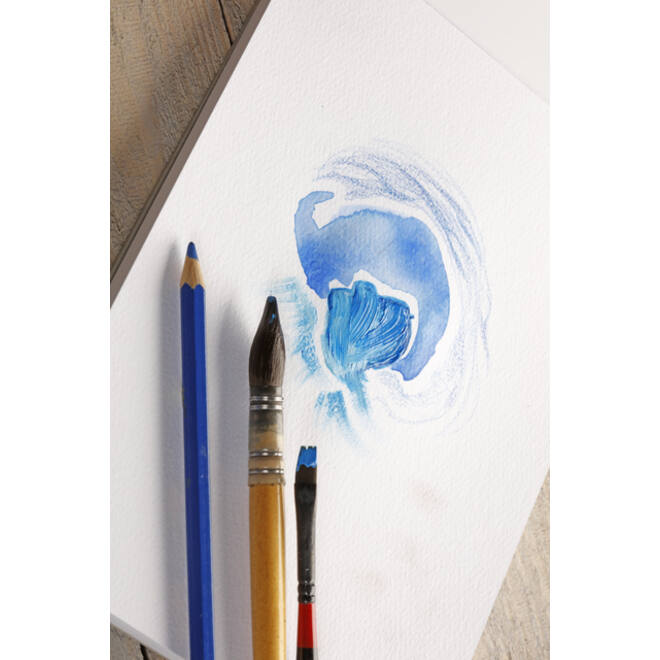 Tekenblok Clairefontaine Paint On A5 gekorreld 20 vel 250gr