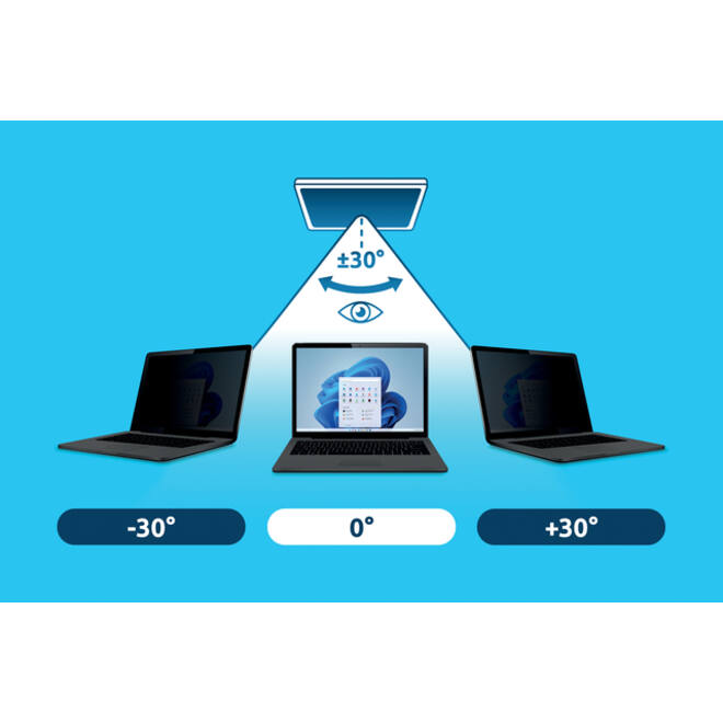 Laptop Privacyfilter 2-Weg 15.6 inch breed 16:9