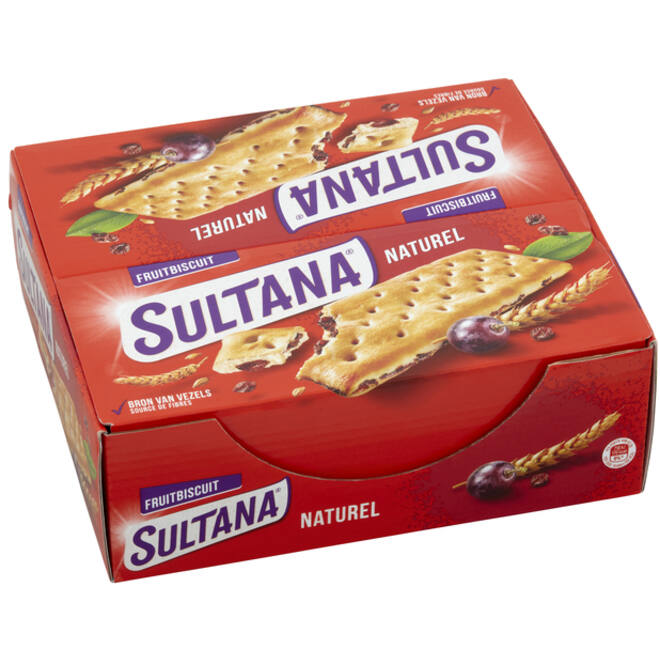 Fruitbiscuit Sultana naturel 3-pack