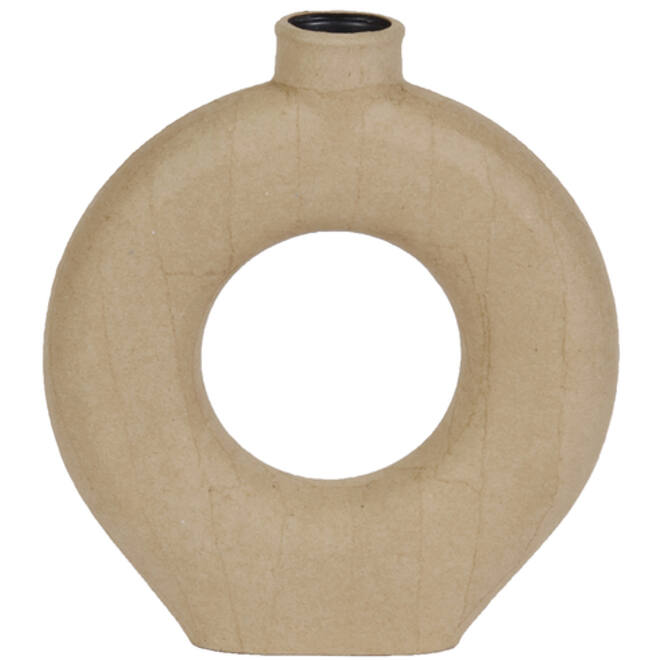 Figuur Décopatch vaas ring 21x21x23cm