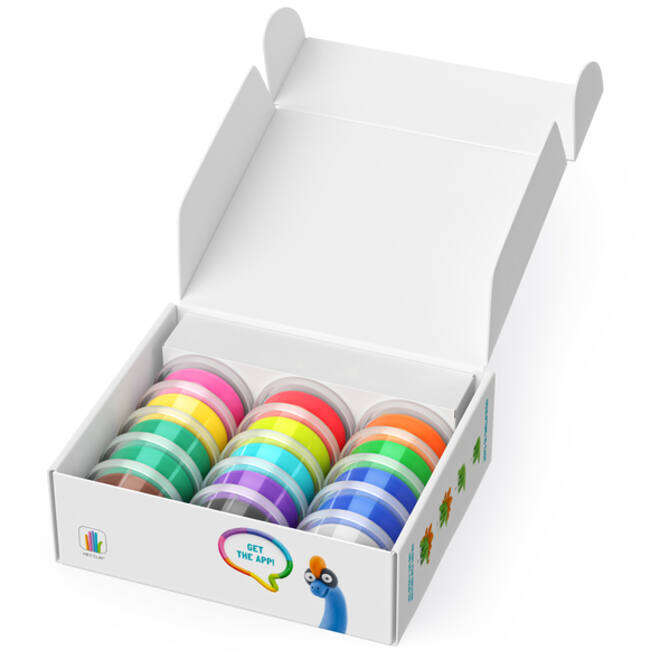 Klei Hey Clay dinos set à 15 delen