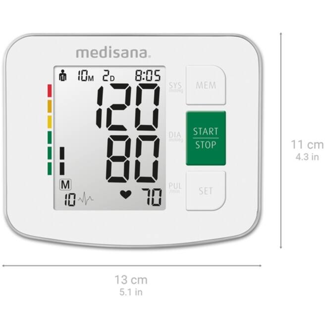 Bovenarmbloeddrukmeter Medisana BU 512