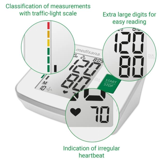 Bovenarmbloeddrukmeter Medisana BU 512