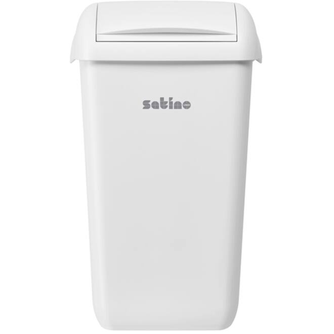 Dameshygiënebak Satino 23 liter wit 332590
