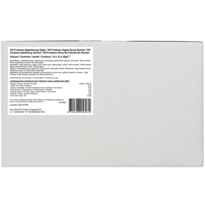 Appelstroop VarieJantjes Frutesse 12x20 gram zakjes