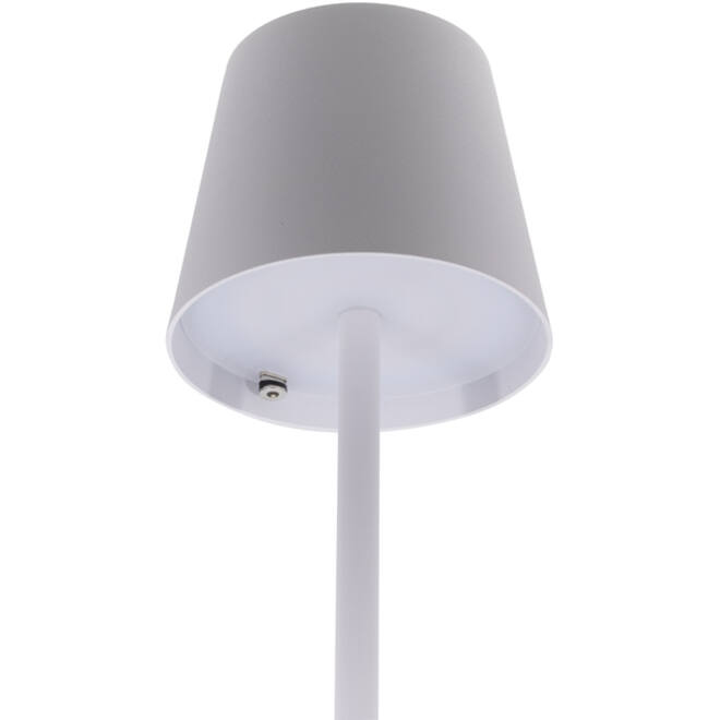 Tafellamp Securit Feline LED oplaadbaar dimbaar wit