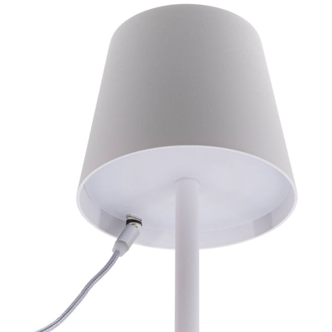 Tafellamp Securit Feline LED oplaadbaar dimbaar wit