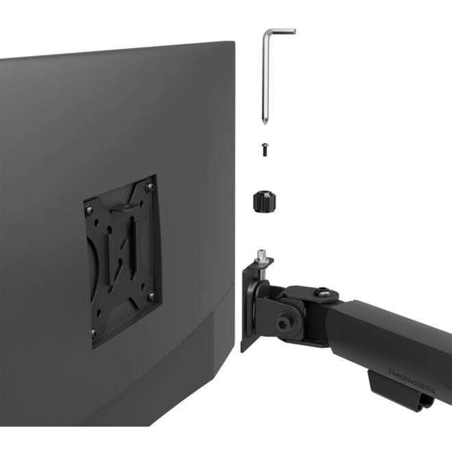 Monitorarm Neomounts NERO 1 scherm DS60 32 inch zwart