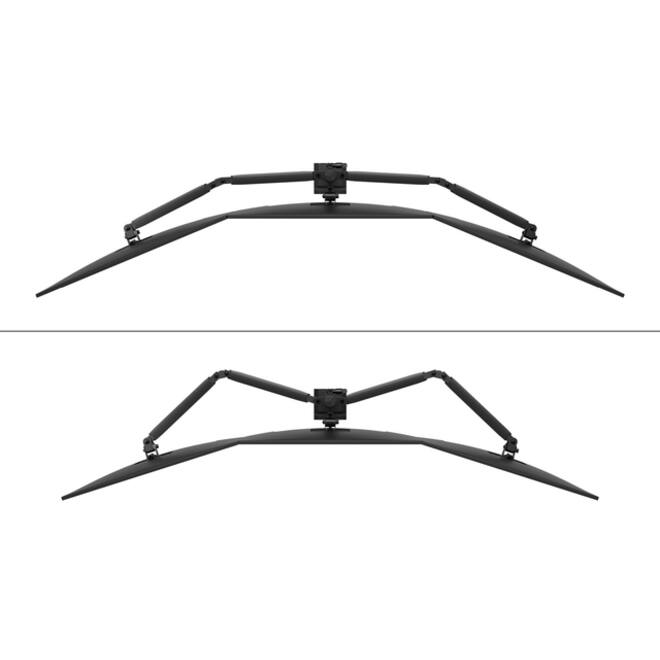 Monitorarm Neomounts NERO 3 schermen DS60 27 inch zwart